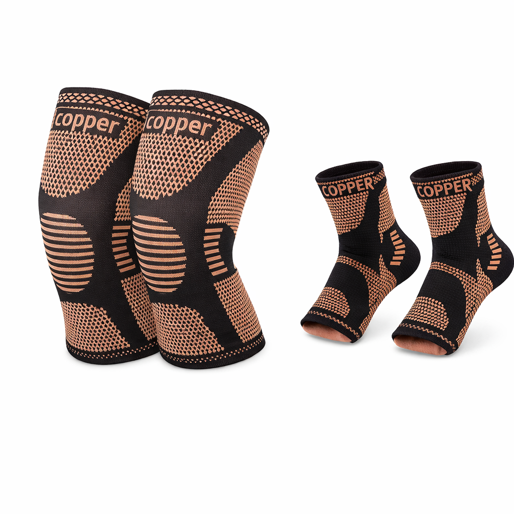 Promoție 1+1 gratis Genunchieră + Șosetă